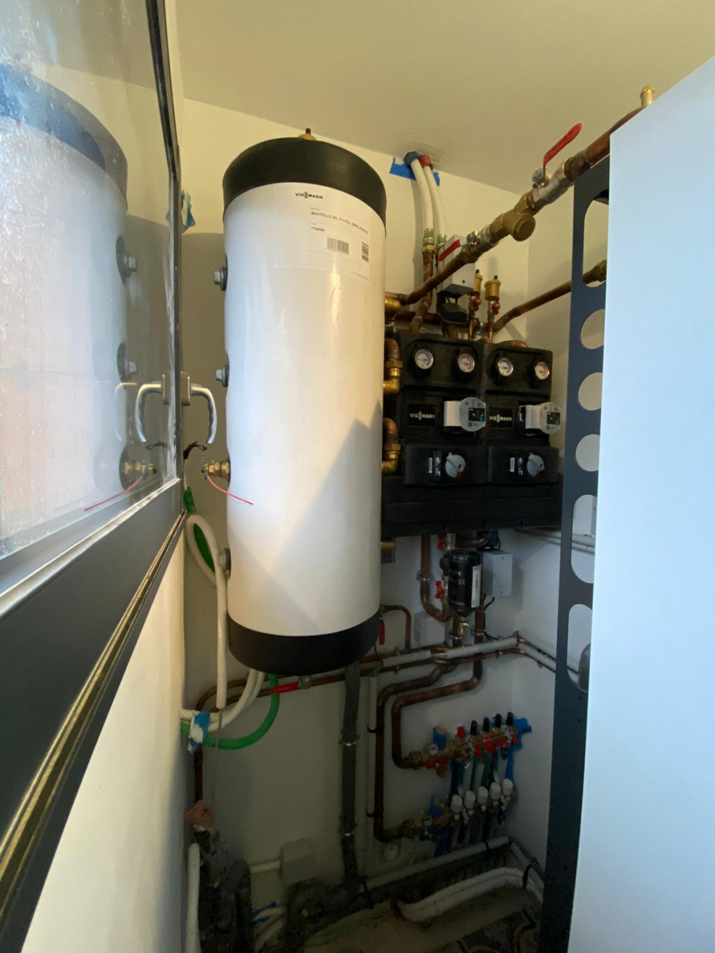 ENTREPRISE RGE - QUALIPAC - INSTALLATION D'UNE POMPE A CHALEUR VIESSMANN VITOCAL 222 DE 6 KW