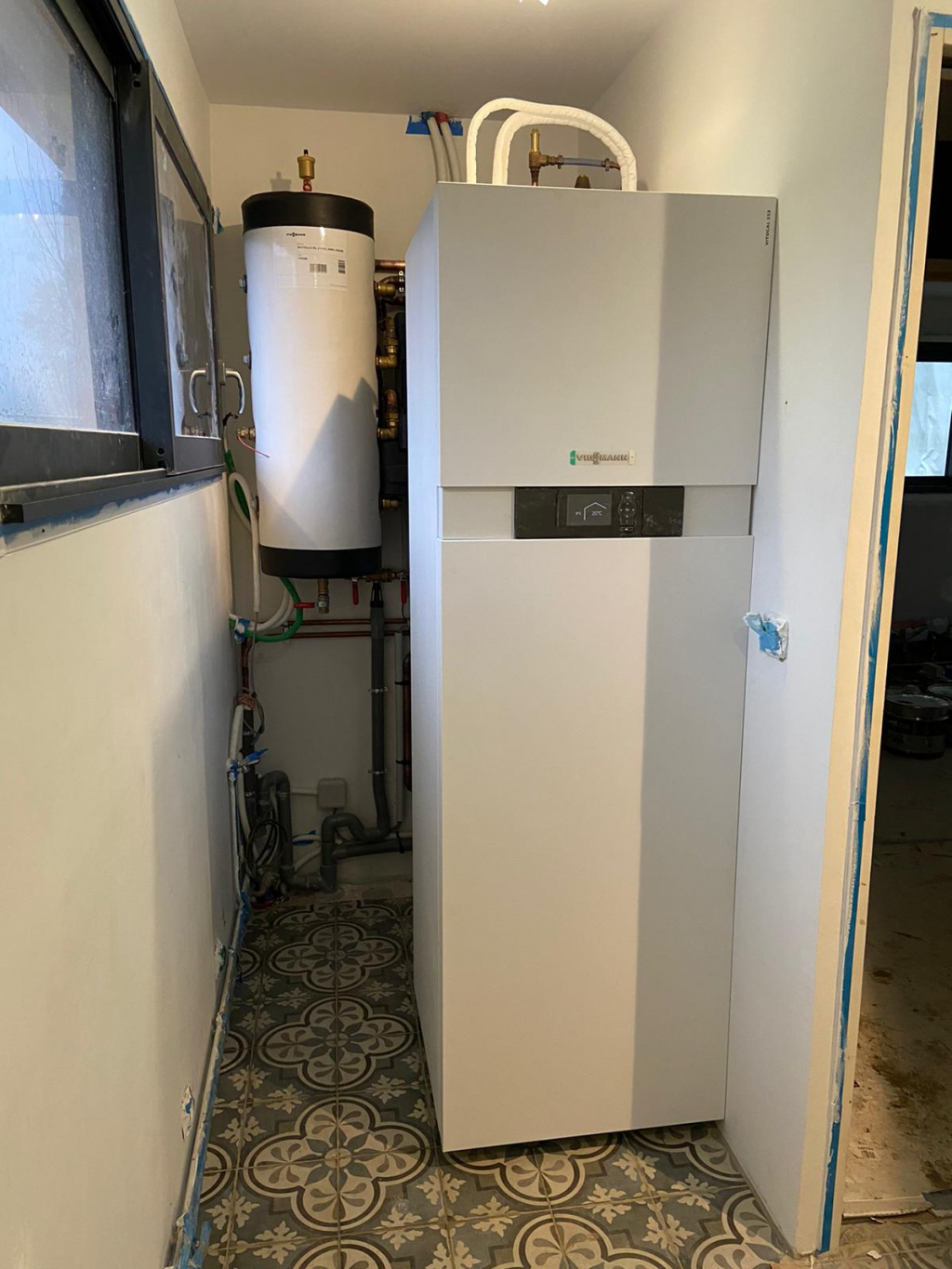 ENTREPRISE RGE - QUALIPAC - INSTALLATION D'UNE POMPE A CHALEUR VIESSMANN VITOCAL 222 DE 6 KW