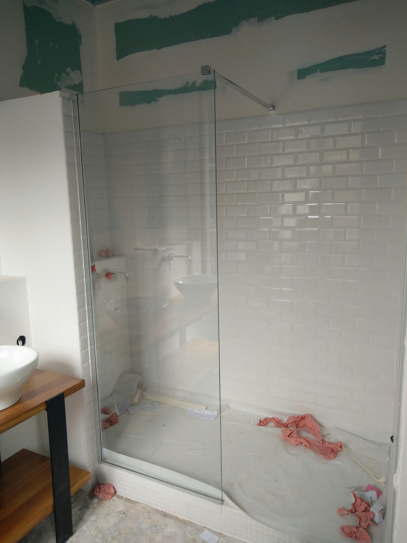 Rénovation complète d'une salle de bain sur Lisieux