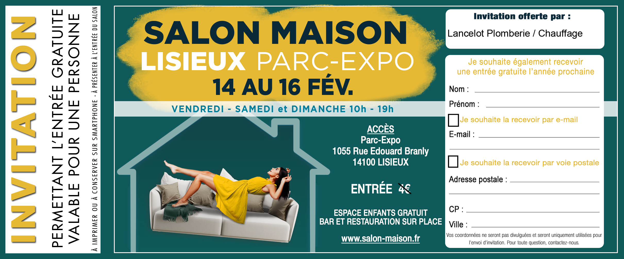 Lancelot au Salon Maison de Lisieux